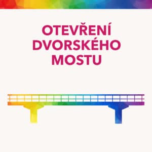 otevření dvosrkého mostu