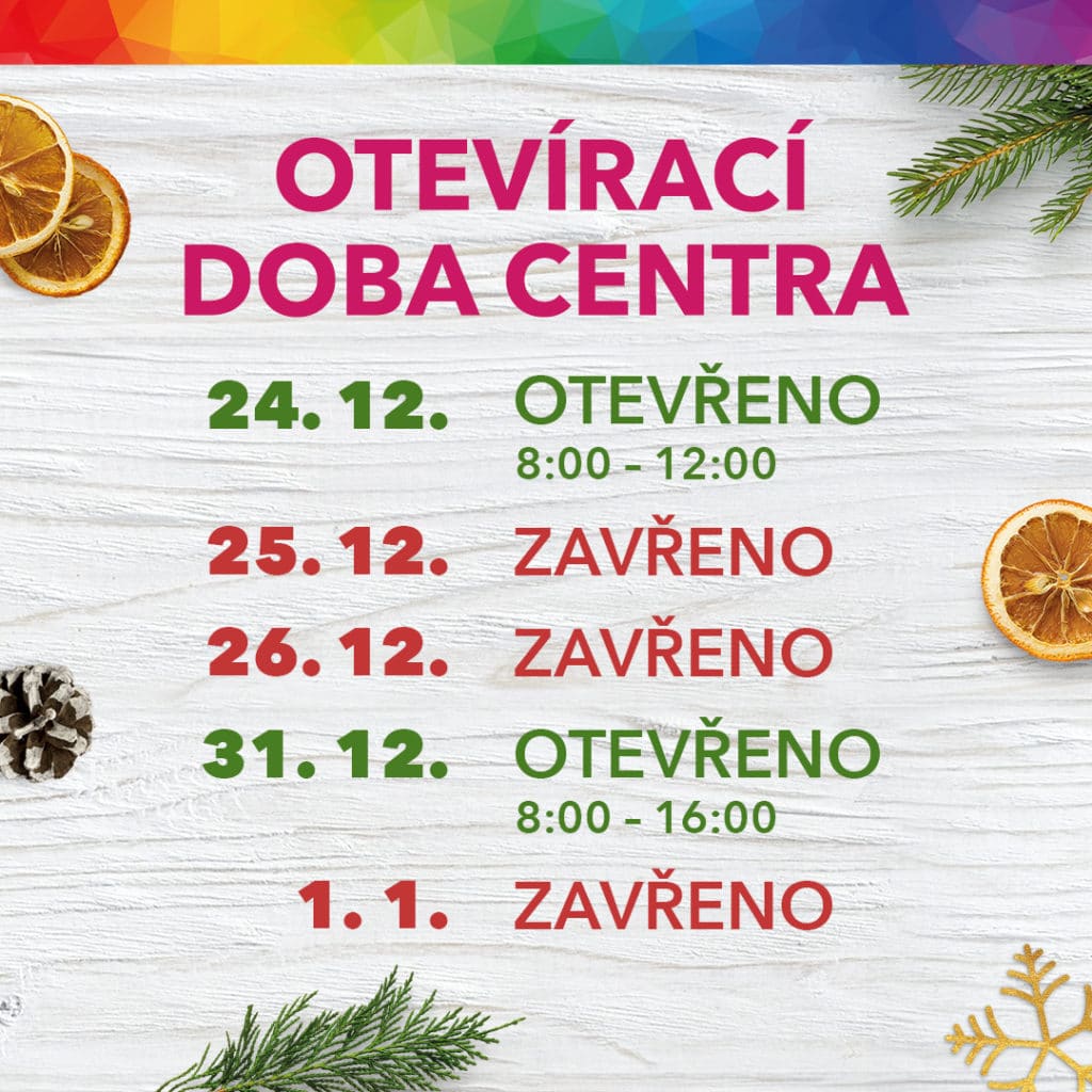Otevírací doba vánoce 2022 Varyáda