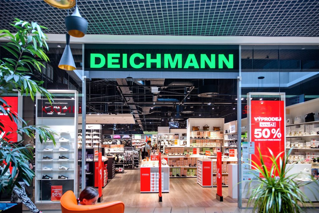 Deichmann - storefront Varyáda