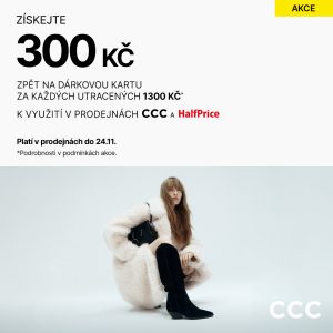 Nakupte v CCC a získejte bonus!